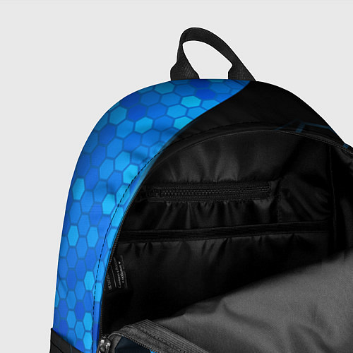 Рюкзак 3D luxury blue 3Д СОТЫ и плиты / 3D-принт – фото 4