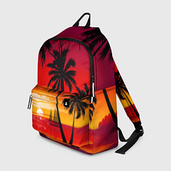 Рюкзак Гавайский закат, цвет: 3D-принт