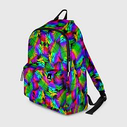 Рюкзак Неоновый папоротник, цвет: 3D-принт