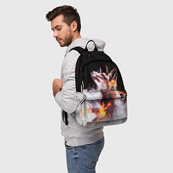 Рюкзак Лиса с рогами, цвет: 3D-принт — фото 2