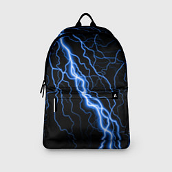 Рюкзак ГОЛУБАЯ МОЛНИЯ ГРОЗА, цвет: 3D-принт — фото 2