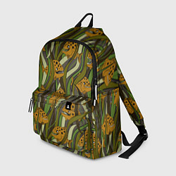 Рюкзак Пираньи камуфляж, цвет: 3D-принт