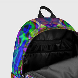 Рюкзак Психоделика Абстракция, цвет: 3D-принт — фото 2