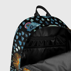 Рюкзак Дождливая осень Солнце, облака, цвет: 3D-принт — фото 2
