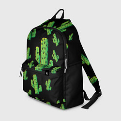 Рюкзак Cactus Time - Веселые кактусы, цвет: 3D-принт
