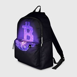 Рюкзак BITCOIN IN HAND БИТКОИН, цвет: 3D-принт