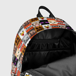 Рюкзак MINECRAFT КУБИКИ ПЕРСОНАЖИ, цвет: 3D-принт — фото 2