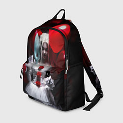 Рюкзак Плохая девочка с красными шарами, цвет: 3D-принт