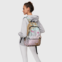 Рюкзак Лого Игра в кальмара, цвет: 3D-принт — фото 2