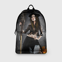 Рюкзак Милая ведьма с метлой, цвет: 3D-принт — фото 2