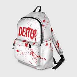 Рюкзак Dexter logo Декстер брызги крови, цвет: 3D-принт