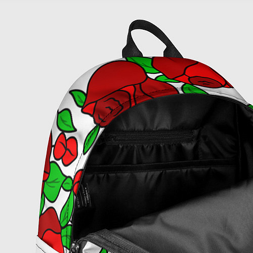 Рюкзак Светлана в розах / 3D-принт – фото 4