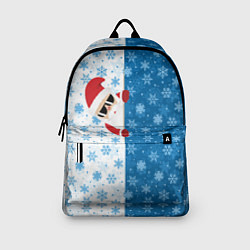 Рюкзак С Новым Годом дед мороз, цвет: 3D-принт — фото 2
