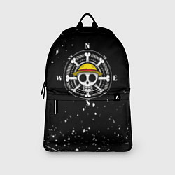 Рюкзак ONE PIECE ВАН ПИС ЧЕРЕП БРЫЗГИ КРАСОК, цвет: 3D-принт — фото 2