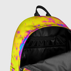Рюкзак Яркая абстракция космических красок, цвет: 3D-принт — фото 2