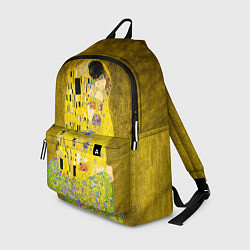 Рюкзак Влюблённые поцелуй художник Климт, цвет: 3D-принт