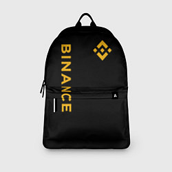 Рюкзак БИНАНС ЛОГО КАРБОН BINANCE LOGO, цвет: 3D-принт — фото 2