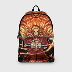 Рюкзак Пламенный столб Ренгоку Кенджуро, цвет: 3D-принт — фото 2