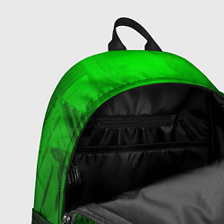 Рюкзак STALKER LOGO RADIATOIN NEON TOXIC, цвет: 3D-принт — фото 2