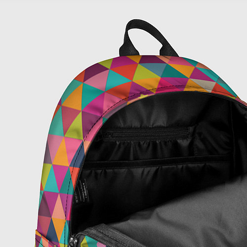 Рюкзак Единорог на радуге в геометрии / 3D-принт – фото 4