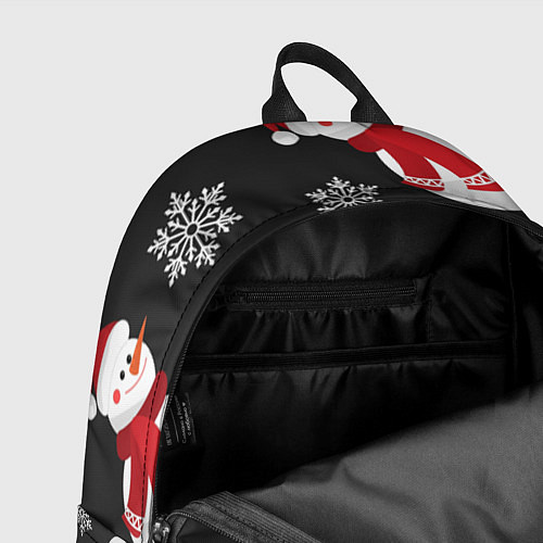 Рюкзак Снеговик! / 3D-принт – фото 4