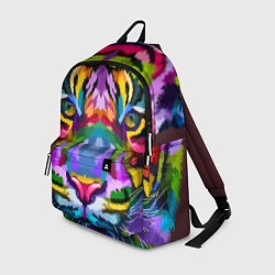 Рюкзак Морда тигра крупным планом, цвет: 3D-принт
