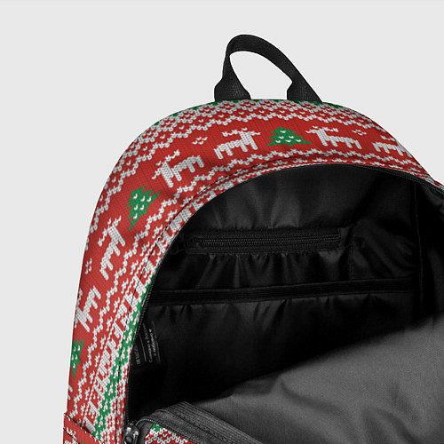 Рюкзак Deer Christmas Pattern / 3D-принт – фото 4