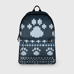 Рюкзак Вязанные тигровые лапки, цвет: 3D-принт — фото 2