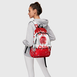 Рюкзак Happy New Year Fire, цвет: 3D-принт — фото 2