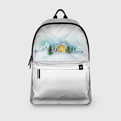 Рюкзак Нежность Зимний пейзаж, цвет: 3D-принт — фото 2