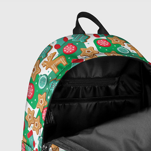 Рюкзак Новогодние печеньки / 3D-принт – фото 4