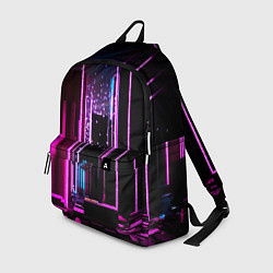 Рюкзак Ночной город в киберпанке, цвет: 3D-принт