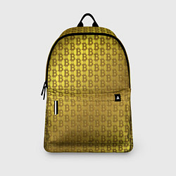 Рюкзак Биткоин золото, цвет: 3D-принт — фото 2