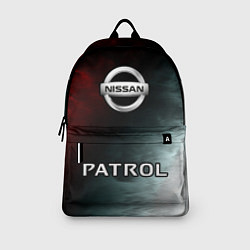 Рюкзак NISSAN PATROL Пламя, цвет: 3D-принт — фото 2