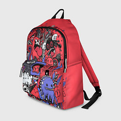 Рюкзак Веселые монстрики, цвет: 3D-принт