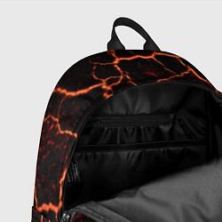 Рюкзак Раскаленная лаваhot lava, цвет: 3D-принт — фото 2