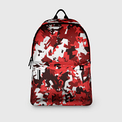 Рюкзак Красно-белый камуфляж, цвет: 3D-принт — фото 2