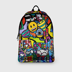 Рюкзак Romero Britto - emoji, цвет: 3D-принт — фото 2