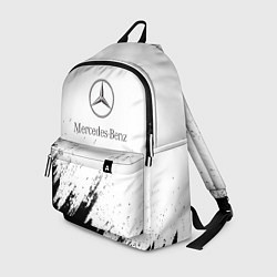 Рюкзак Mercedes-Benz - White texture, цвет: 3D-принт