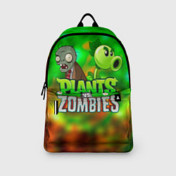 Рюкзак Plants vs Zombies горохострел и зомби, цвет: 3D-принт — фото 2