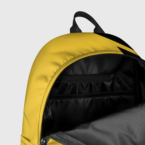 Рюкзак Lamborghini - Yellow Geometry / 3D-принт – фото 4