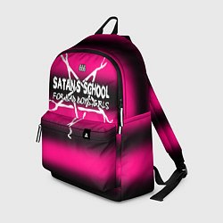 Рюкзак Satan school for bad boys and girls pink