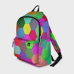 Рюкзак Геометрический узор Pattern, цвет: 3D-принт
