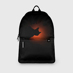 Рюкзак Кошка и закат, цвет: 3D-принт — фото 2