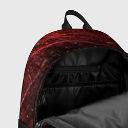 Рюкзак Красная Змея Red Snake Глитч, цвет: 3D-принт — фото 2