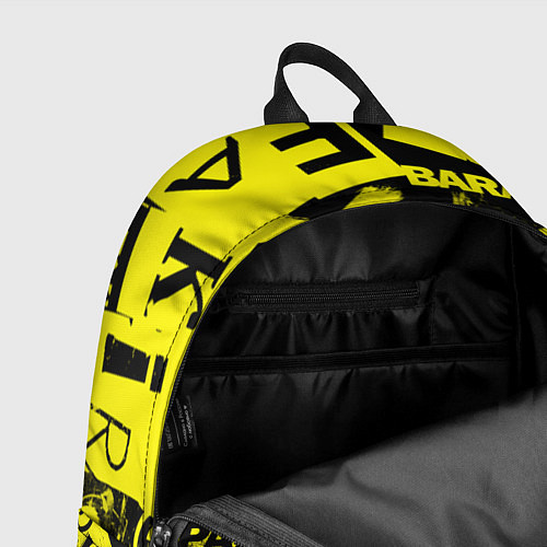 Рюкзак Черно-желтый беспредел / 3D-принт – фото 4