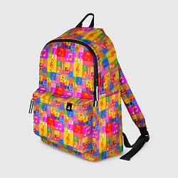 Рюкзак Красочные Музыкальные Ноты, цвет: 3D-принт