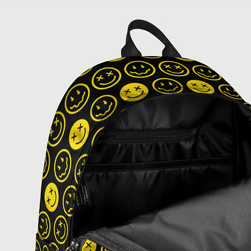 Рюкзак Nirvana смайлики / 3D-принт – фото 4