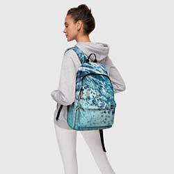 Рюкзак Wave Pacific ocean, цвет: 3D-принт — фото 2