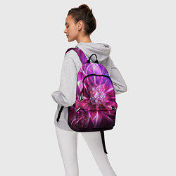 Рюкзак Неоновый Цветок Neon Flower, цвет: 3D-принт — фото 2